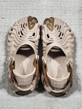 Crocs x Salehe Bembury Pollex Clogs "Horchata"/"Spackle" beige Unisex Men Size 7